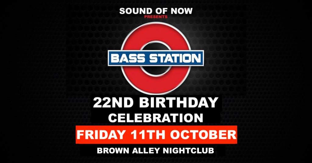 Bass Station 22nd Birthday - Página frontal