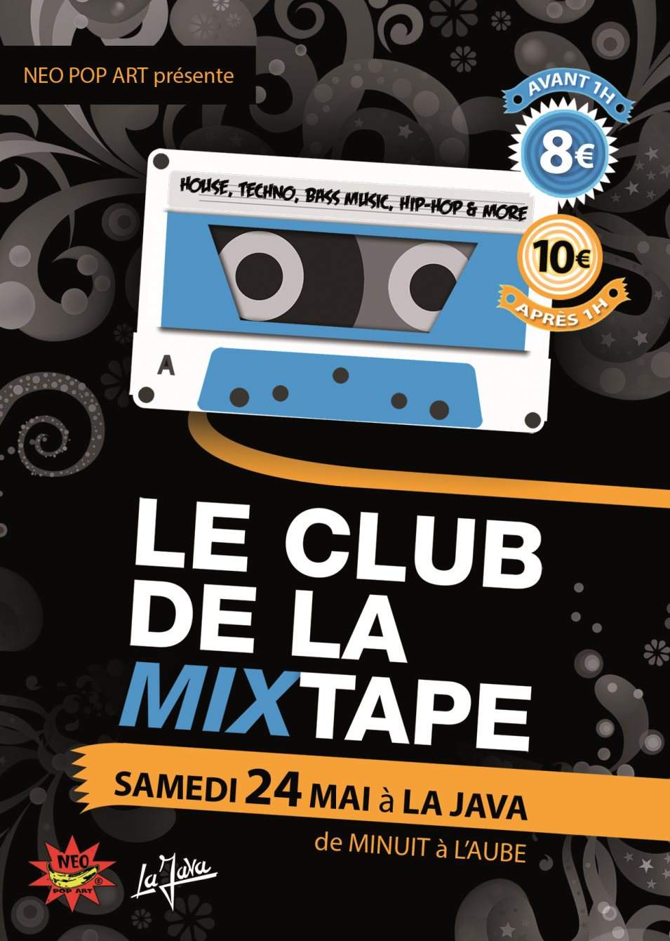 Le Club de la Mixtape with Budju, K-Mi, Youthman and More - フライヤー表