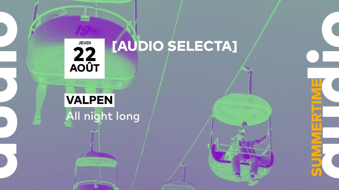 Audio Selecta // VAlpen - フライヤー表