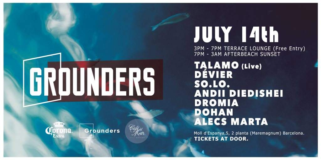 Grounders Summer Series with Alecs Marta - フライヤー表