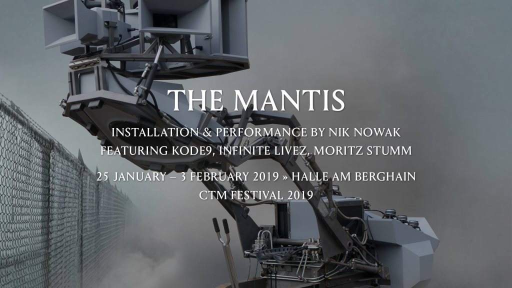 CTM 2019: The Mantis - フライヤー表