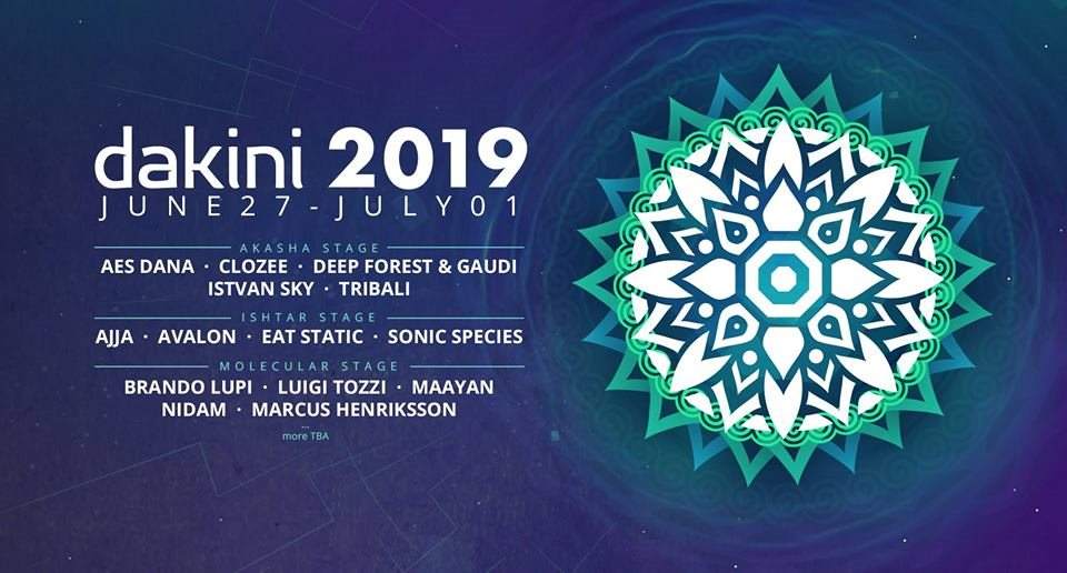 Dakini Festival 2019 - フライヤー裏