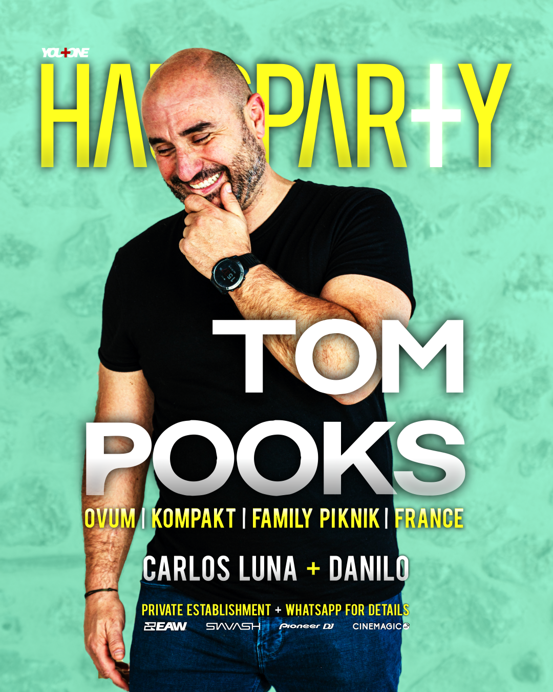 HAUSPARTY with Tom Pooks - Página frontal