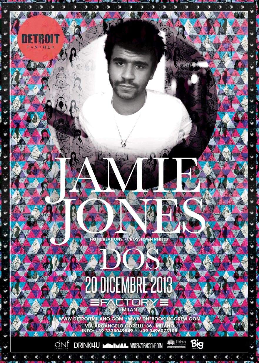 Jamie Jones + DOS at Detroit Milano - Página frontal