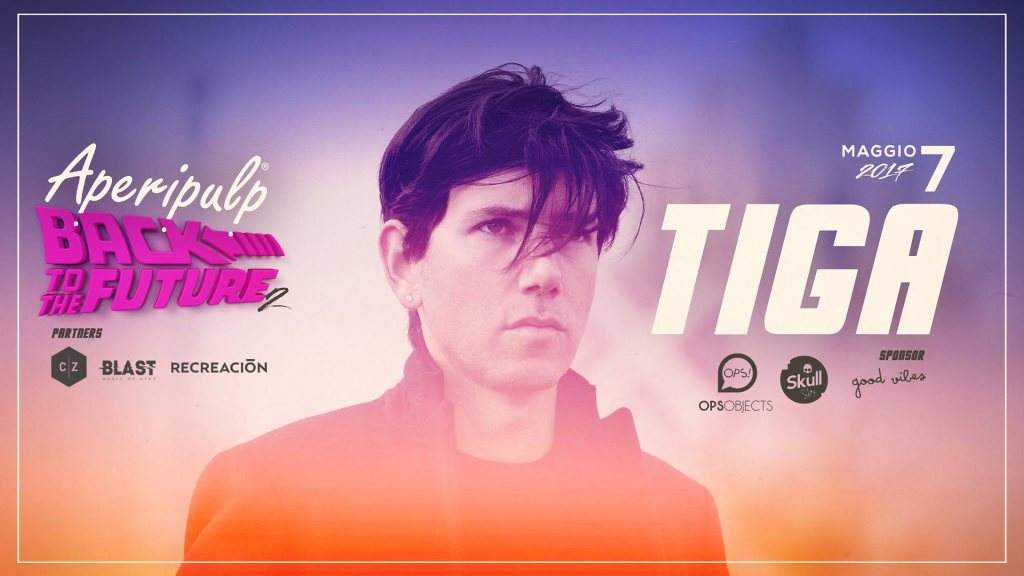 Aperipulp 'Back to the Future 2' with Tiga - Página frontal