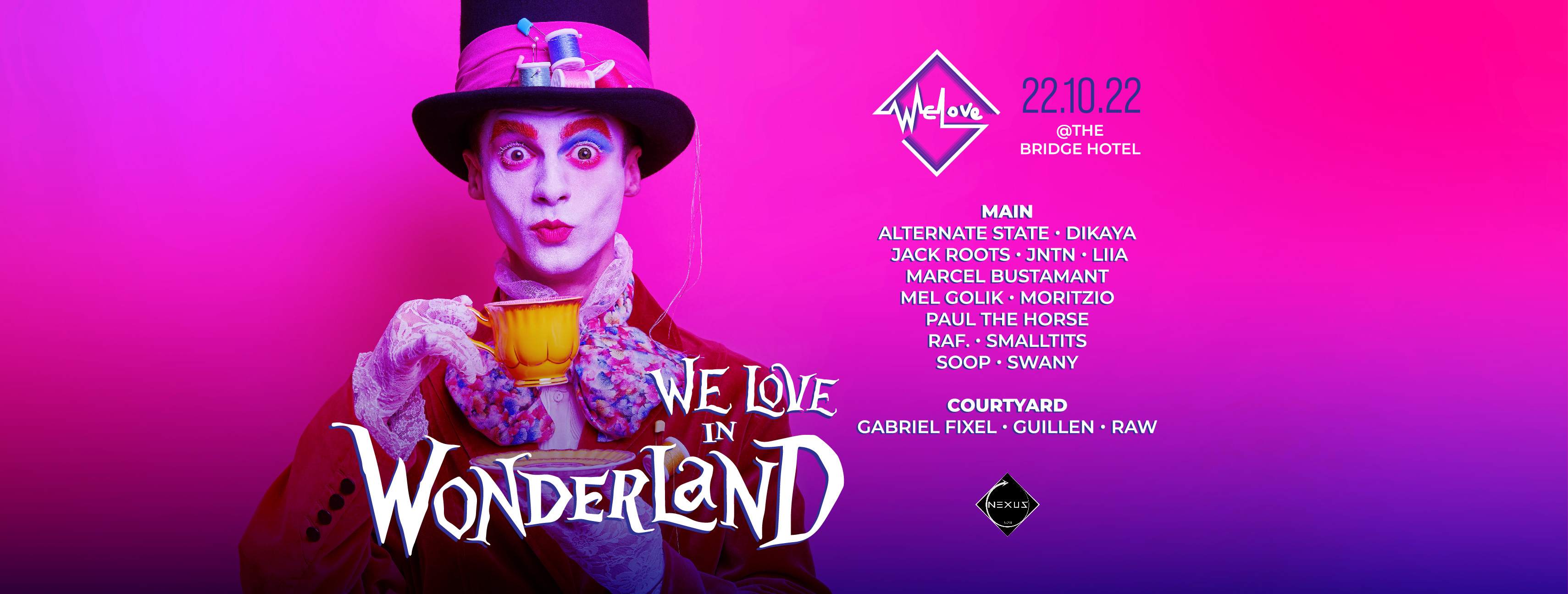 WeLove In Wonderland // The Bridge Hotel at The Bridge Hotel, Sydney