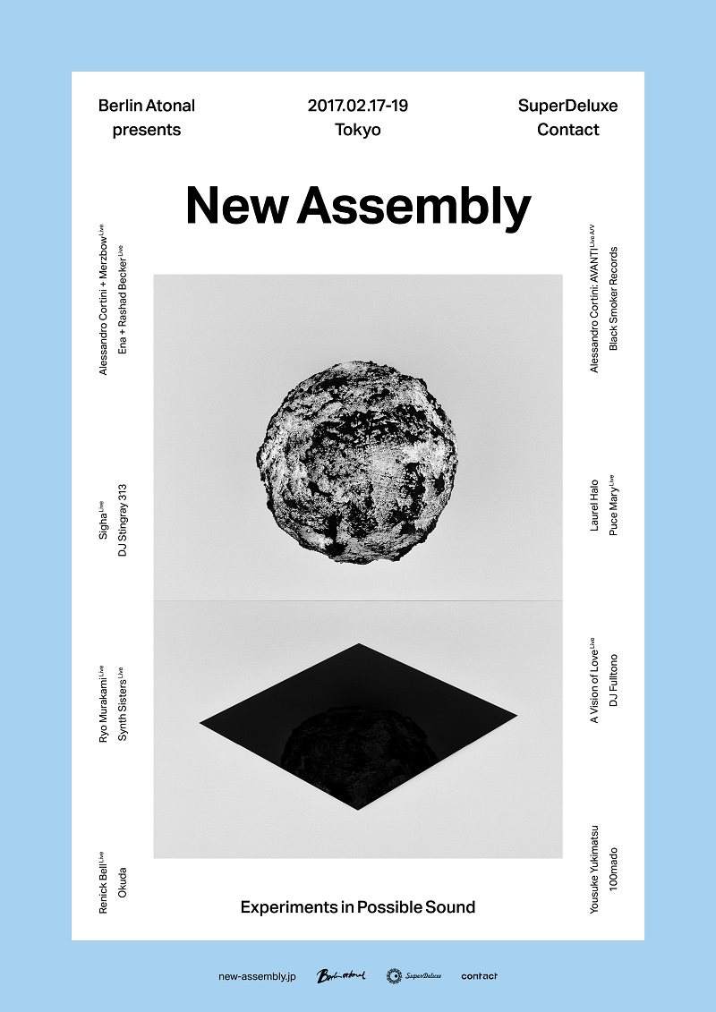 Berlin Atonal presents New Assembly Tokyo - Página trasera