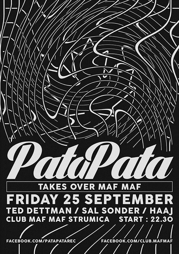 Pata Pata Recordings Takes Over Mafmaf - Página frontal