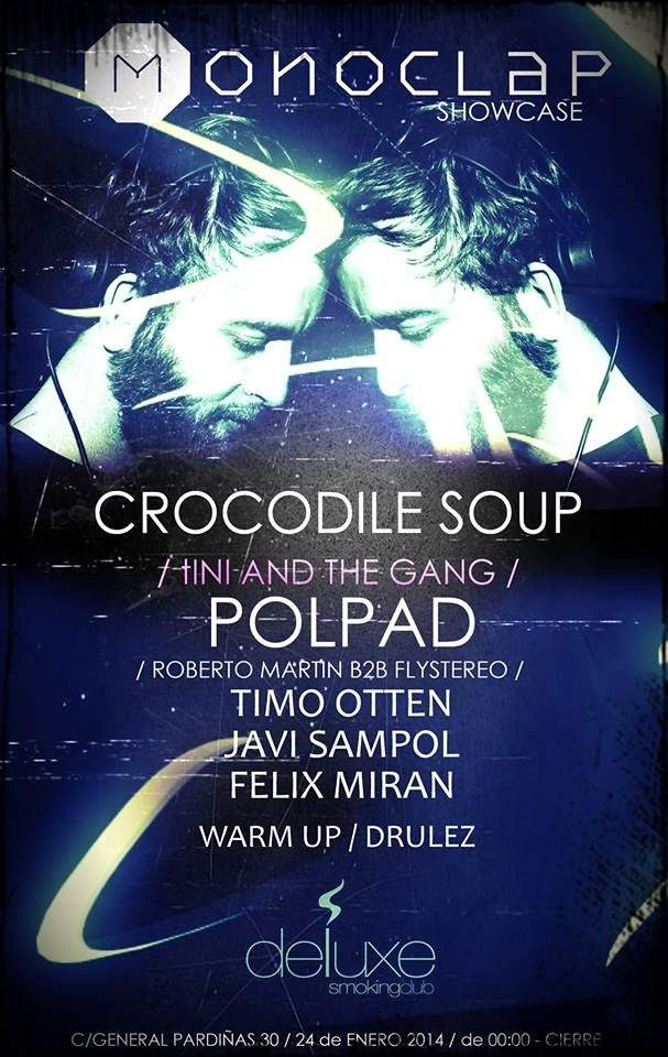 Monoclap Showcase with Crocodile Soup, Polpad & More - Página frontal