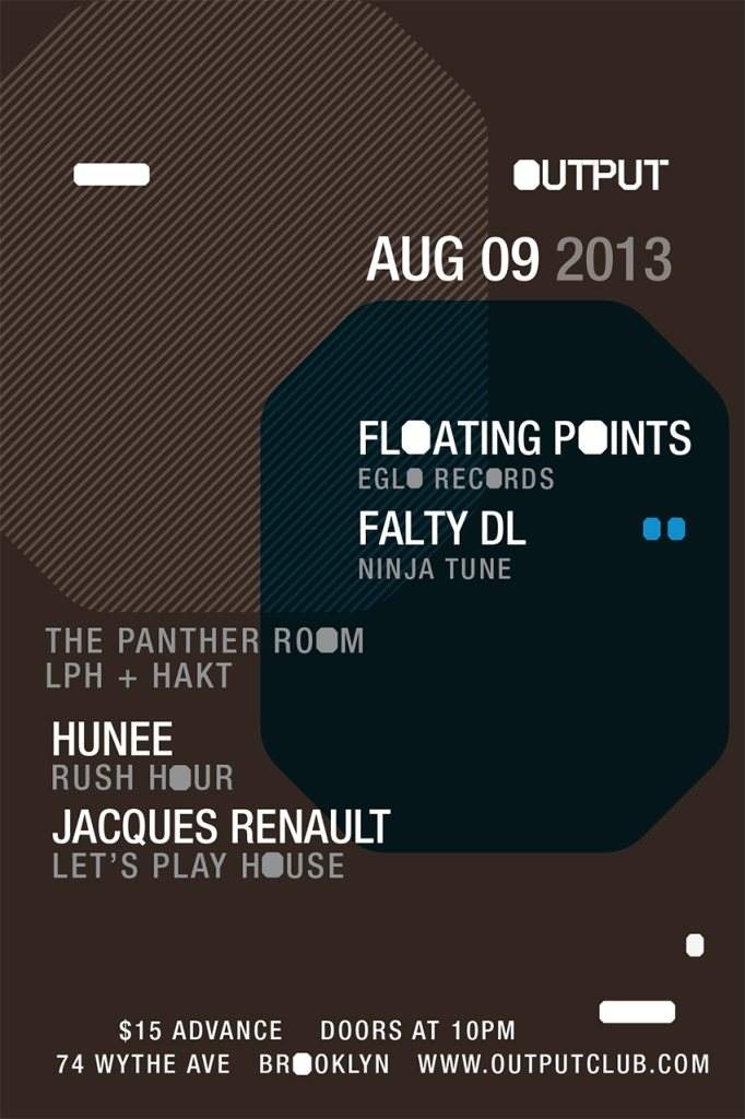 Floating Points and Falty DL with Hunee and Jacques Renault - Página frontal