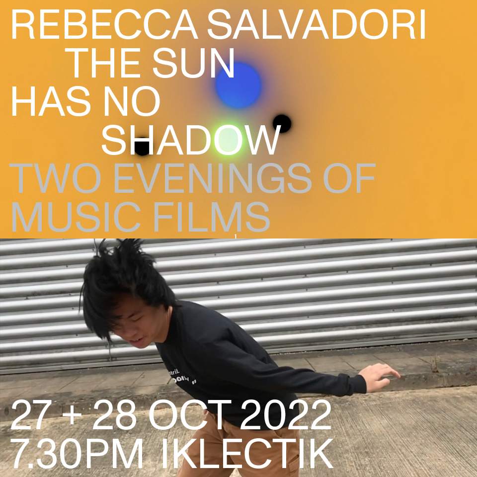 Rebecca Salvadori: The Sun Has No Shadow - Day 1 - フライヤー表
