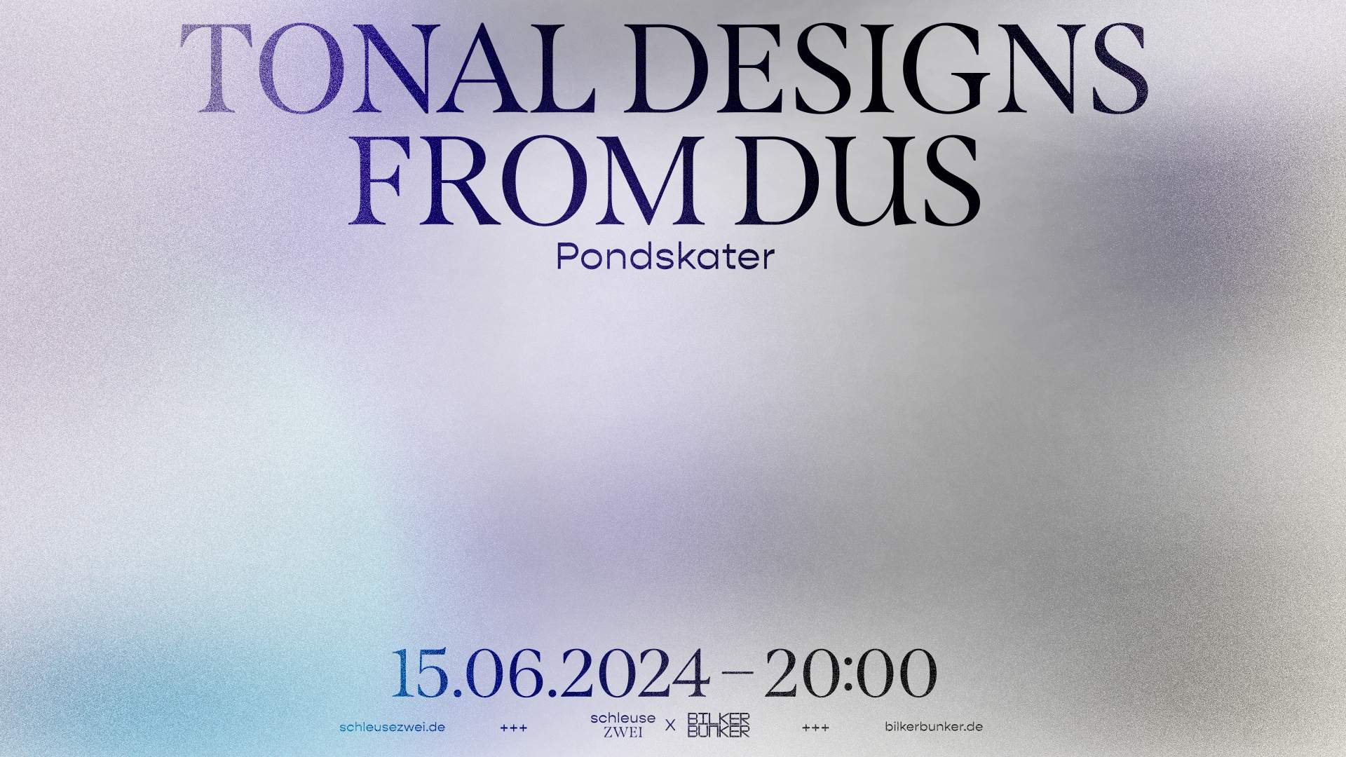 TONAL DESIGNS FROM DUS - Pondskater (Axel Ganz) - Página frontal