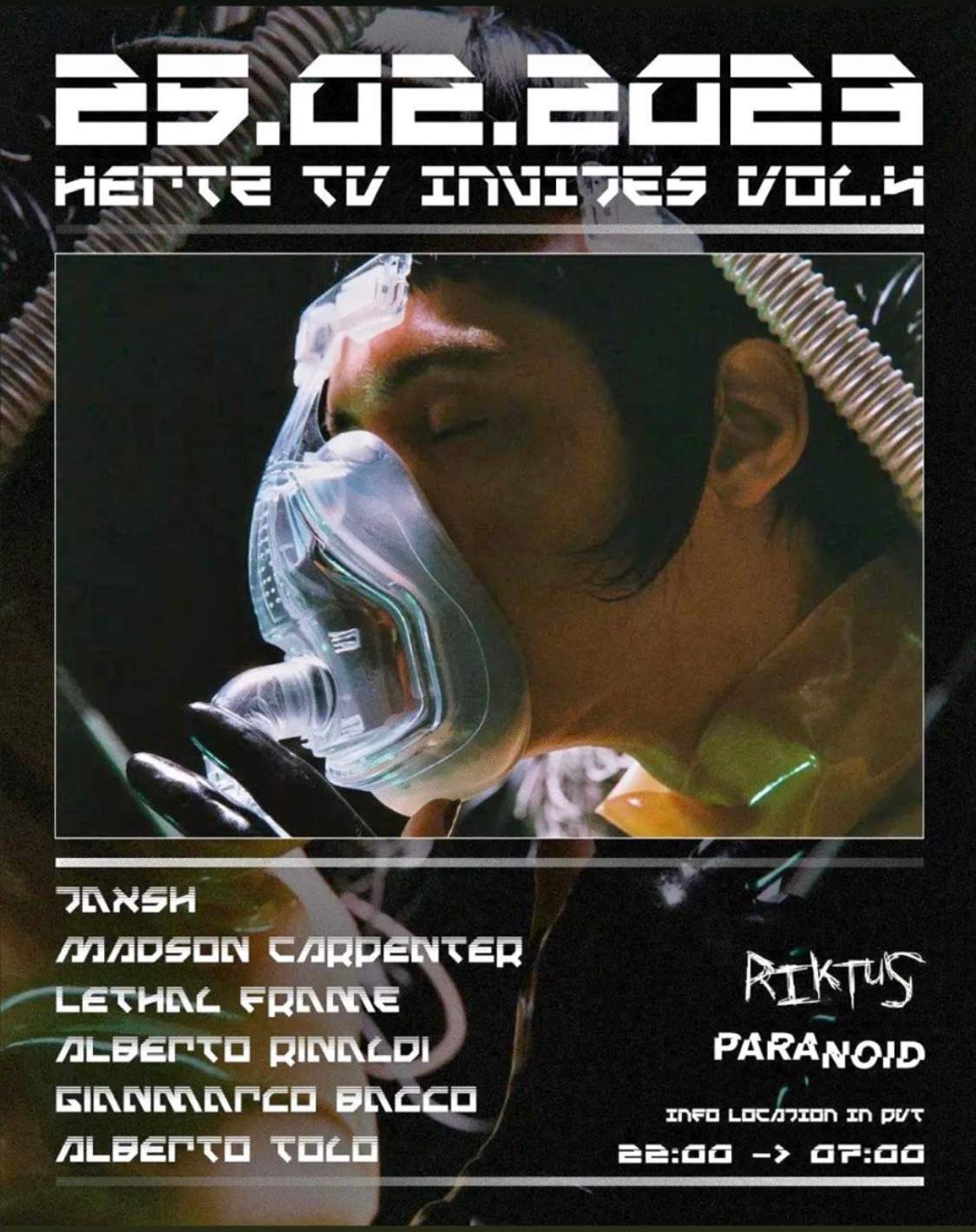 HertzTv invites vol.4 - フライヤー表
