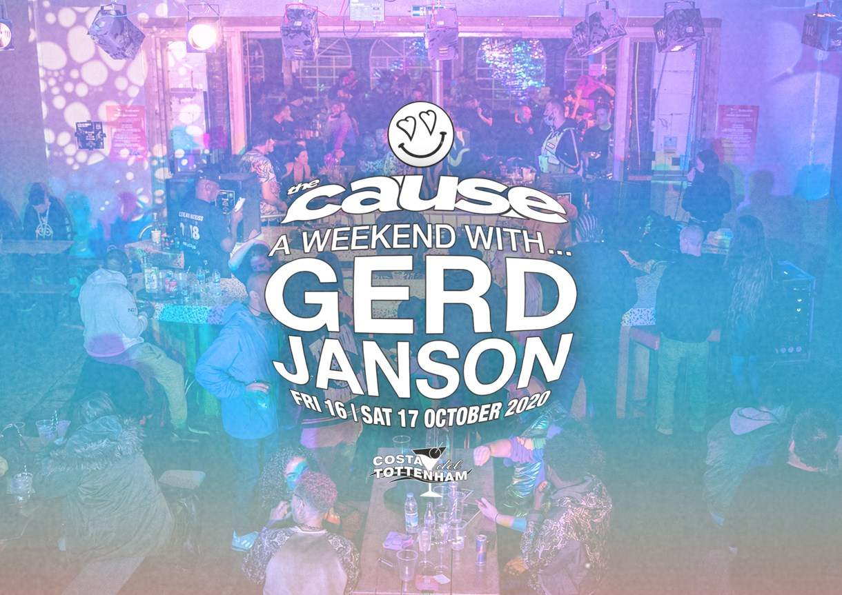 A Weekend With... Gerd Janson Part 1: The Cause - フライヤー表