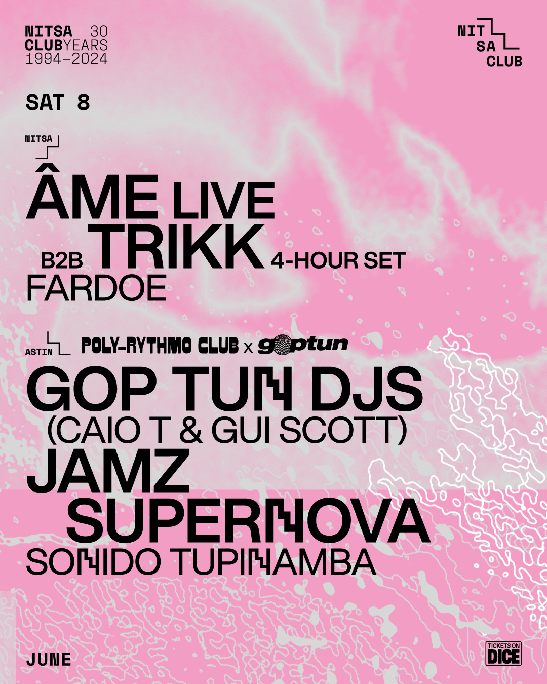 Âme Live b2b Trikk 4-Hour Set / Poly-Rythmo Club x Gop Tun: Gop Tun DJs · Jamz Supernova - Página frontal