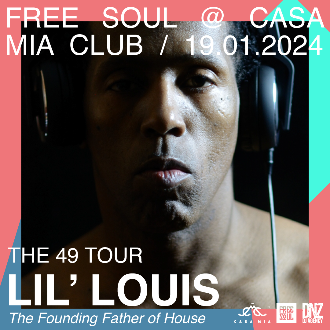 FREE SOUL feat. Lil' Louis 'The 49 Tour' - フライヤー裏