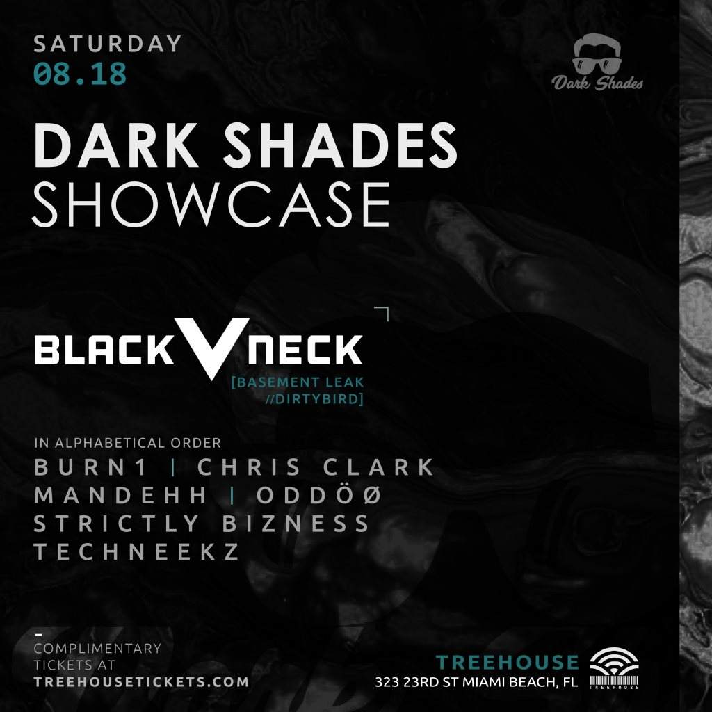 Dark Shades presents Black V Neck & Friends Ritmik Showcase - Página frontal