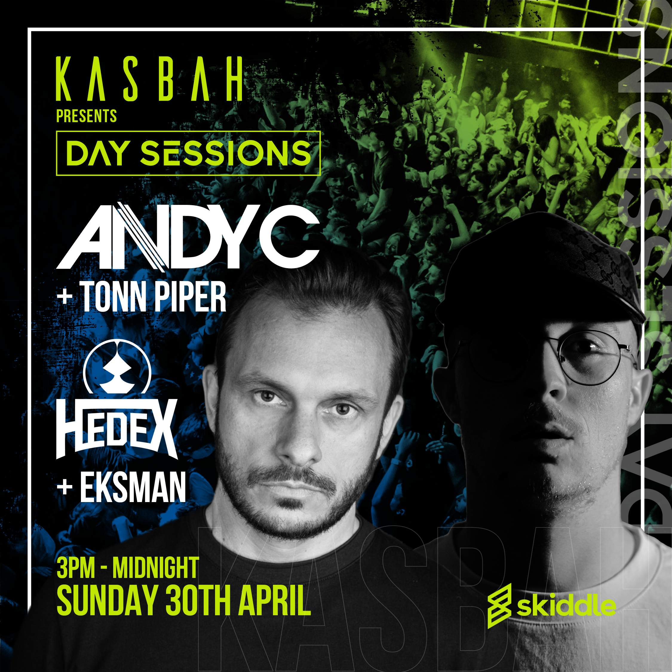 Andy C + Hedex (Day Sessions) - フライヤー表