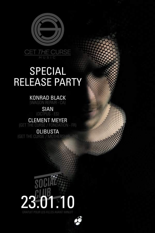 Get The Curse Music: Release Party - Página frontal