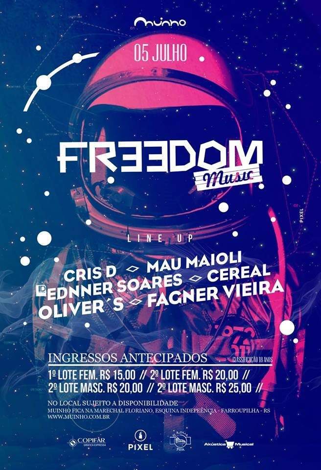 Freedom Music - Página frontal