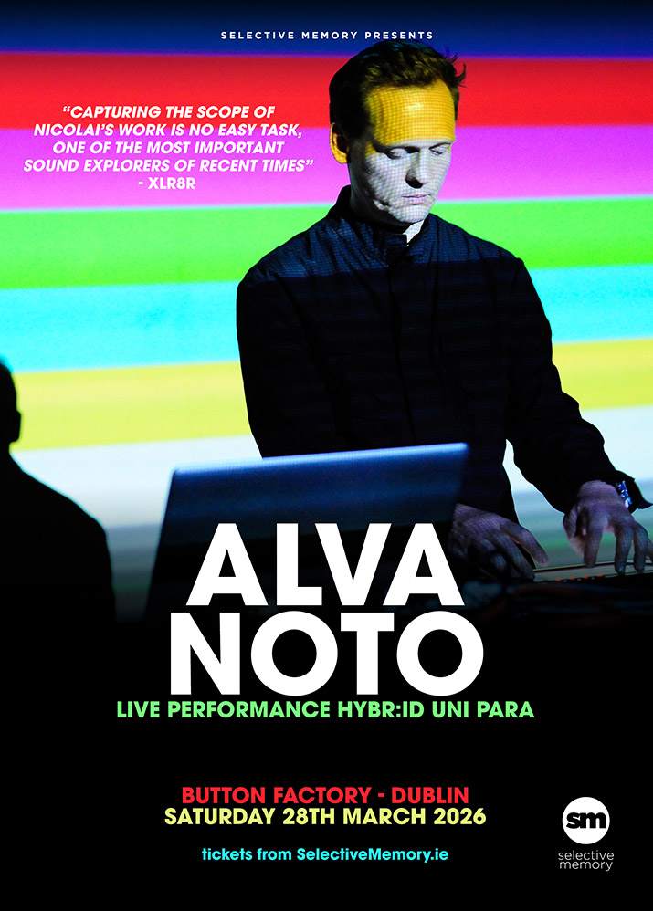 Alva Noto at Button Factory, Dublin