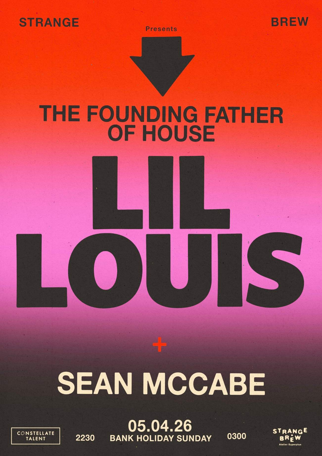 Strange Brew presents Lil Louis at Strange Brew, Bristol