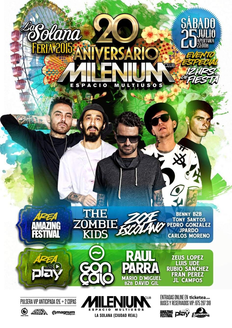 20 Aniversario at Milenium, South