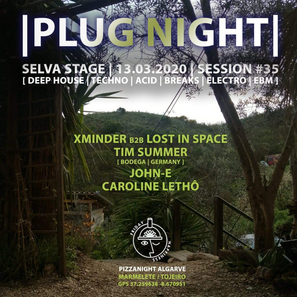 Plug Night 35 at Fridayhappiness - Página trasera