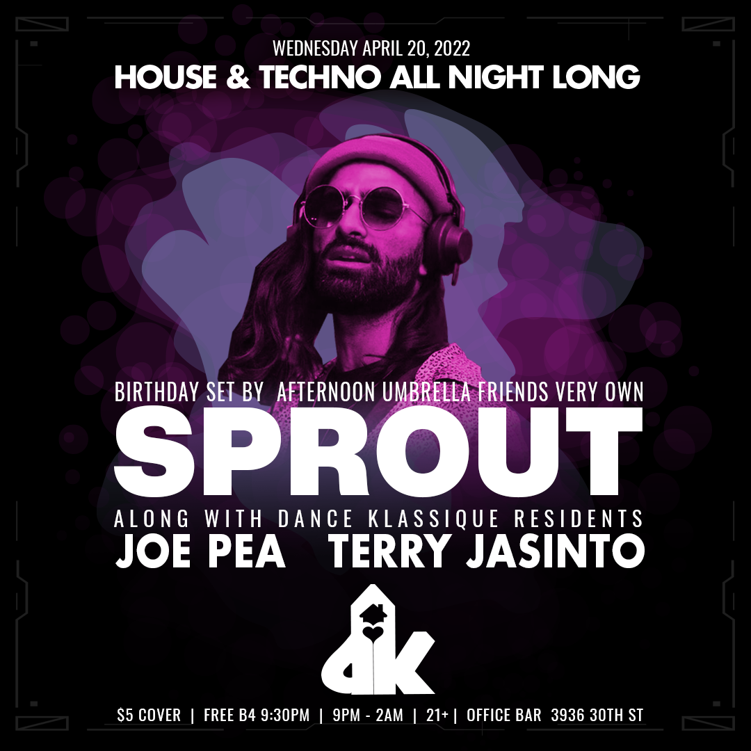 Dance Klassique ft Sprout (Afternoon Umbrella Friends - Bday set) Terry Jasinto & Joe Pea - Página frontal