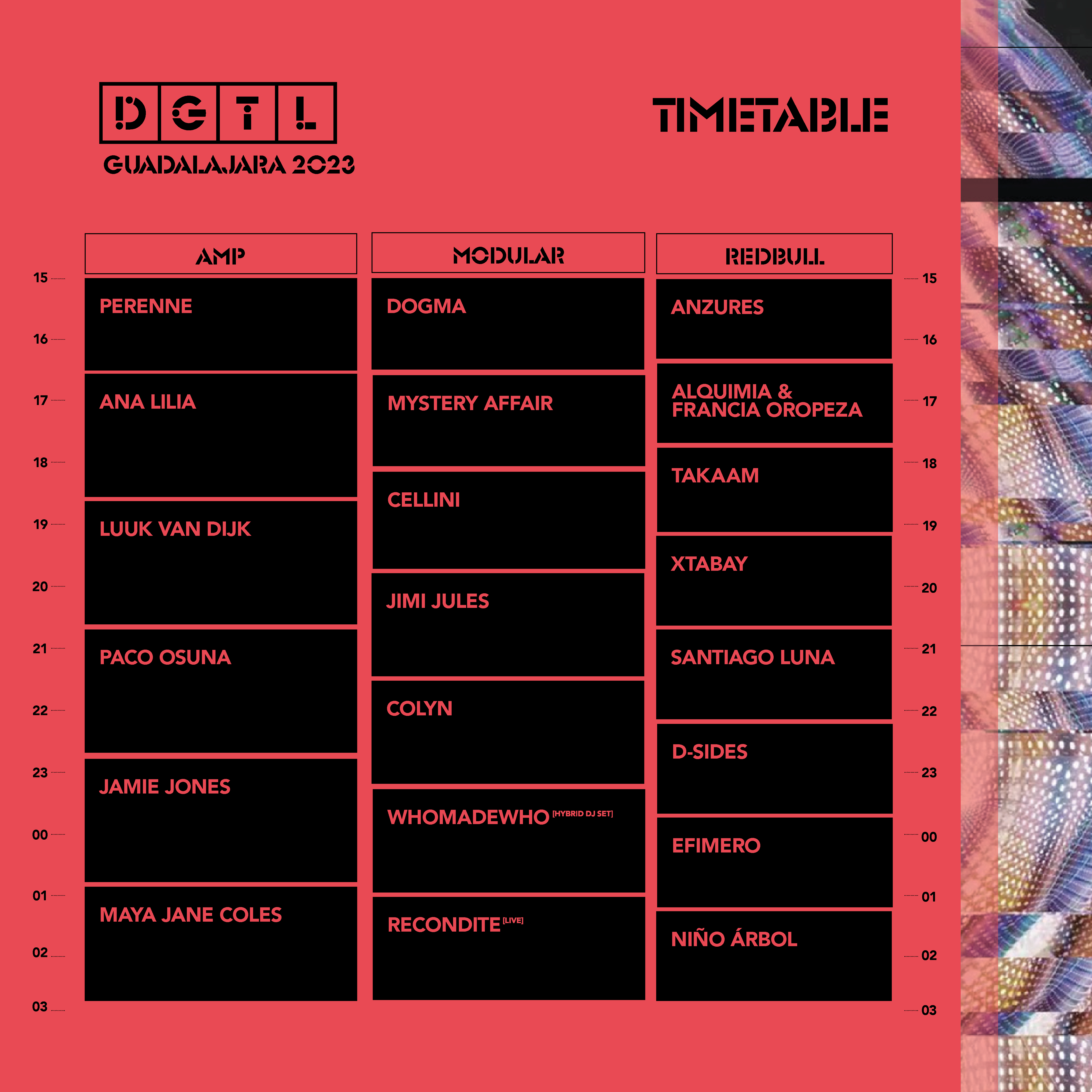 DGTL Guadalajara 2023 at TBA Pabellón Cultural Universitario, Guadalajara