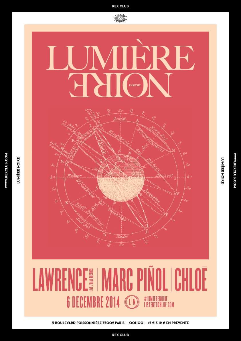 Lumiere Noire: Lawrence Live, Marc Pinol, Chloe - Página frontal