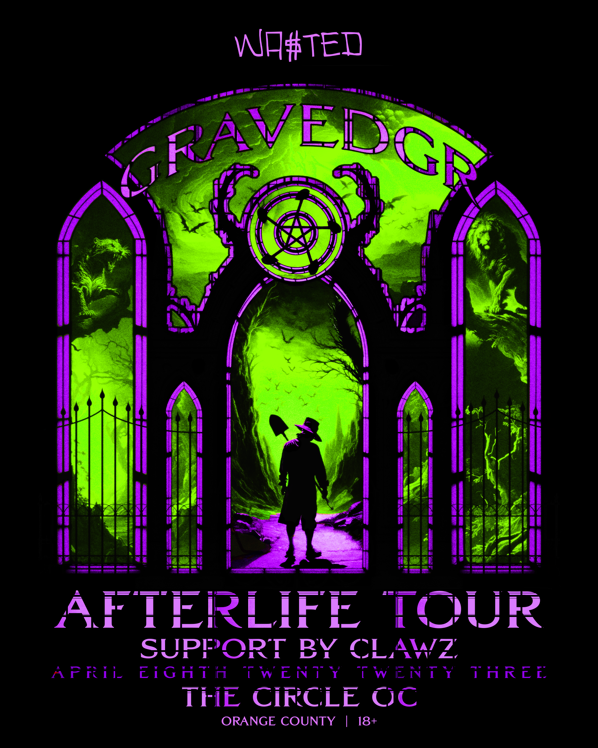 Gravedgr Afterlife Tour - Página frontal