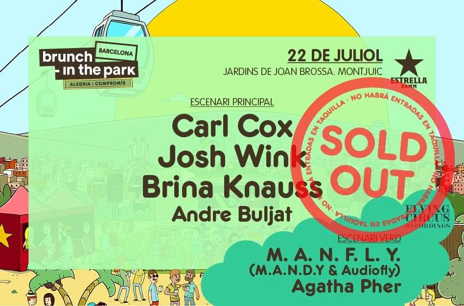 Brunch -In The Park #4 SOLD-OUT: Carl Cox, Josh Wink + - Página trasera