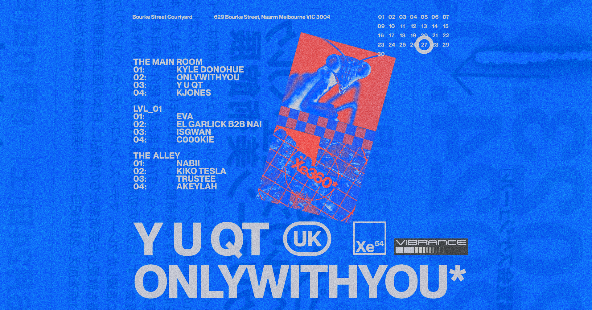 Xe54 ▬ Y U QT (UK) + OnlyWithYou - Página frontal