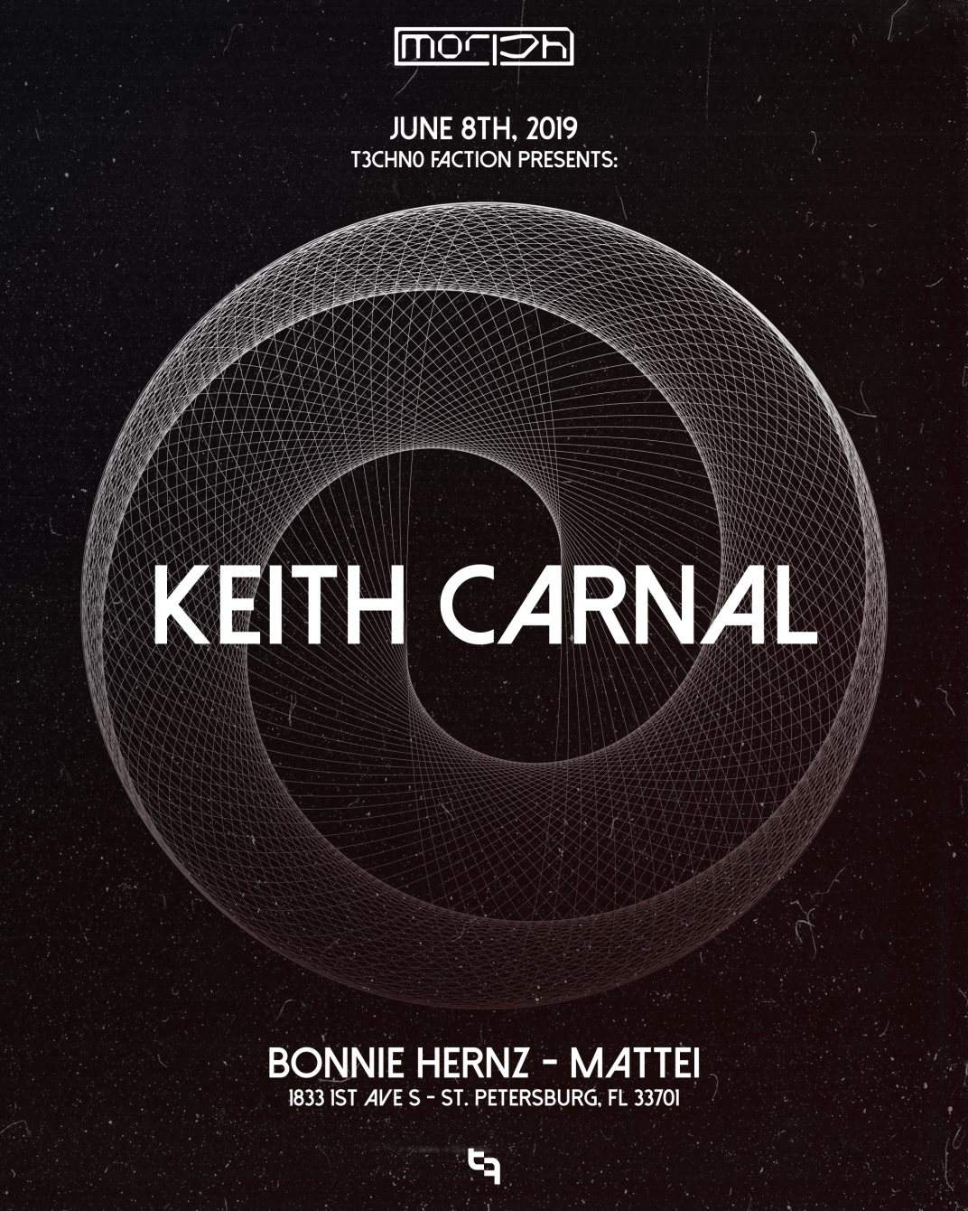 t3chn0 faction presents: Keith Carnal // Bonnie Hernz / Mattei - Página trasera