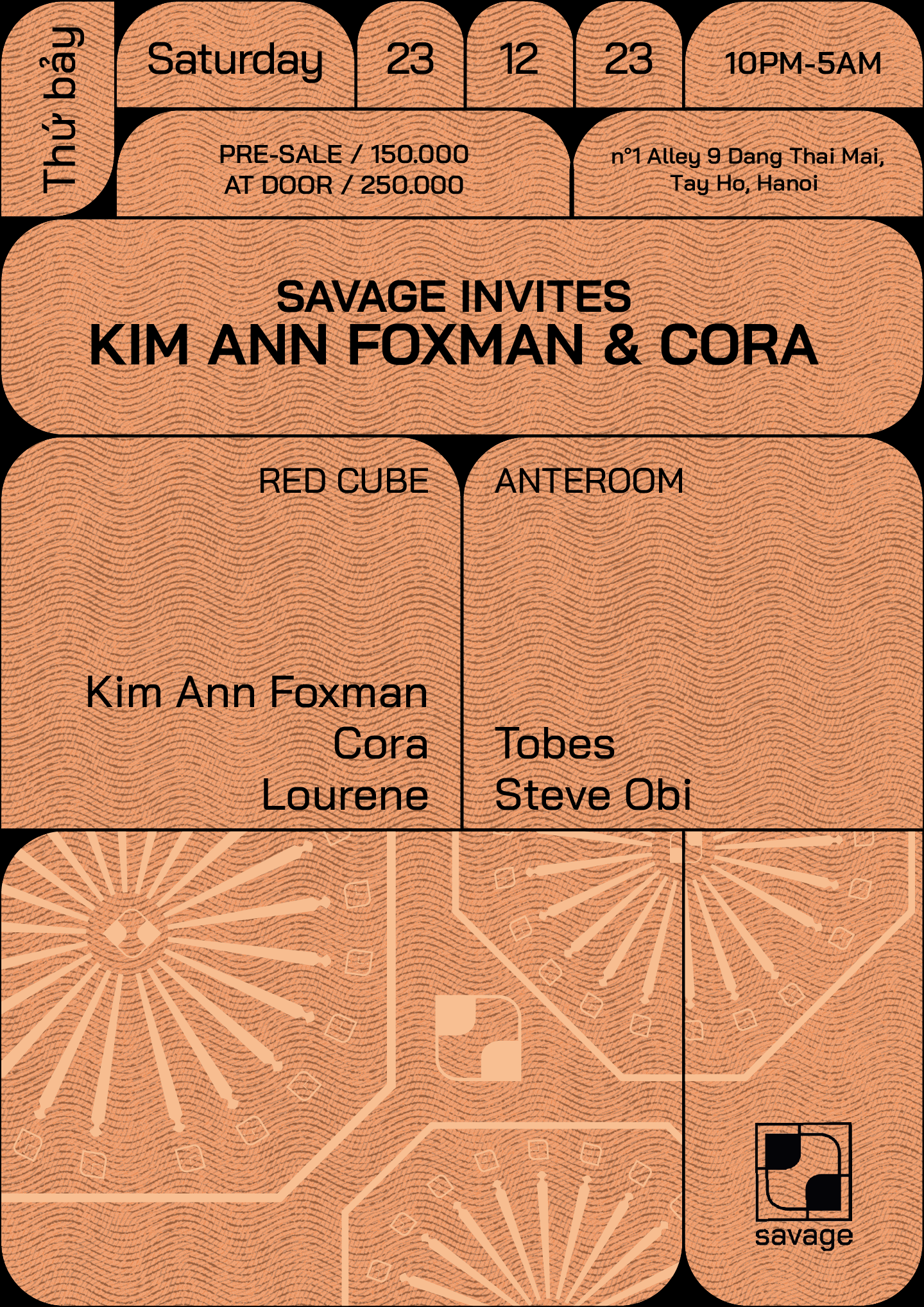 Savage Invites Kim Ann Foxman & Cora - Página frontal