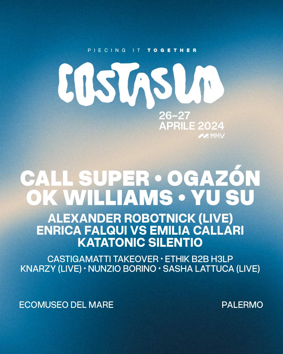 Costa Sud Festival 2024 - フライヤー表