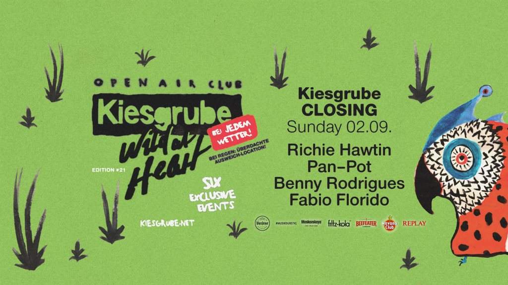 Kiesgrube Open Air - Closing with Richie Hawtin, Pan-Pot, Benny Rodrigues etc - Página frontal