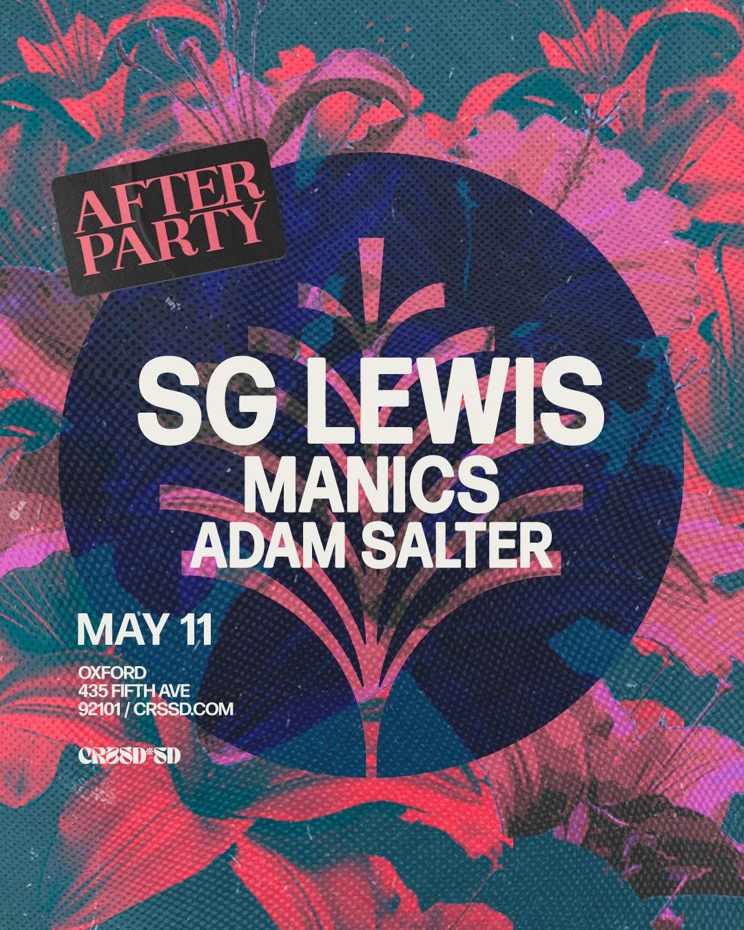 FNGRS CRSSD presents SG Lewis + MANICS [Palms Beach Club After Party] - Página frontal