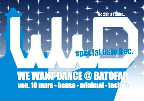 We Want Dance Special Oslo Records with Federico Molinari & Ray Okpara - Página frontal