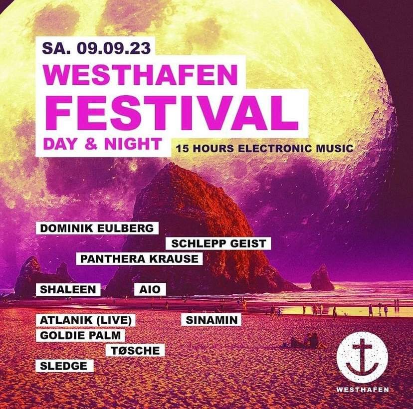 Westhafen Festival - フライヤー表