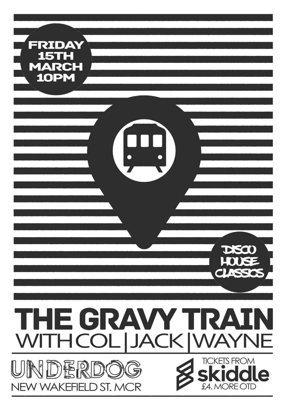 The Gravy Train - Página frontal