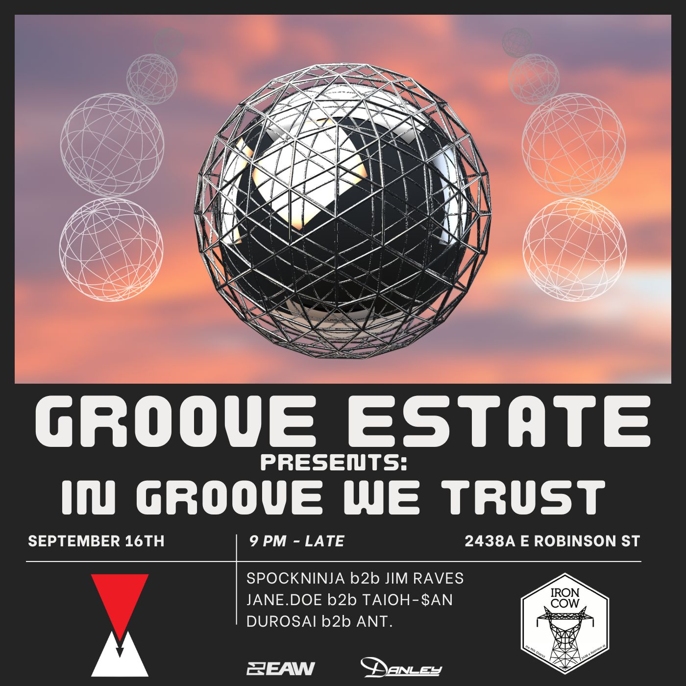 Groove Estate presents: In Groove We Trust - Página frontal