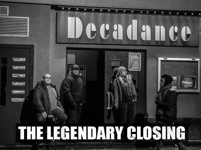 Decadance: The Legendary Closing Part 2 - フライヤー表