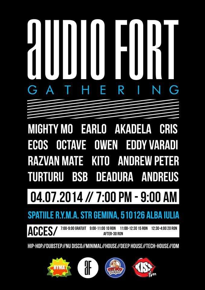 Audio Fort Gathering - Página frontal