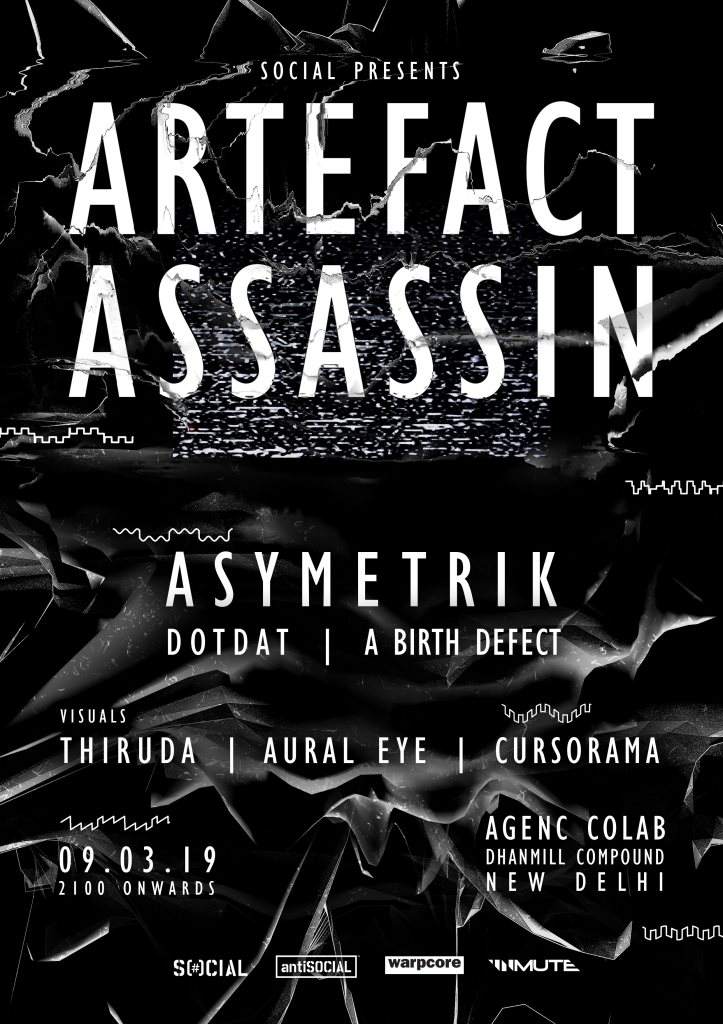 Artefact Assassin - Página frontal