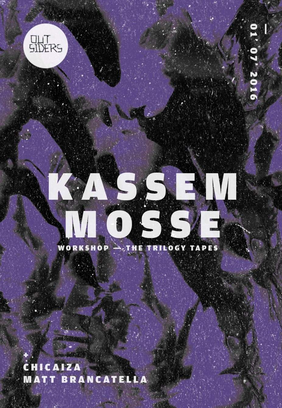 Outsiders presents: Kassem Mosse - Página frontal