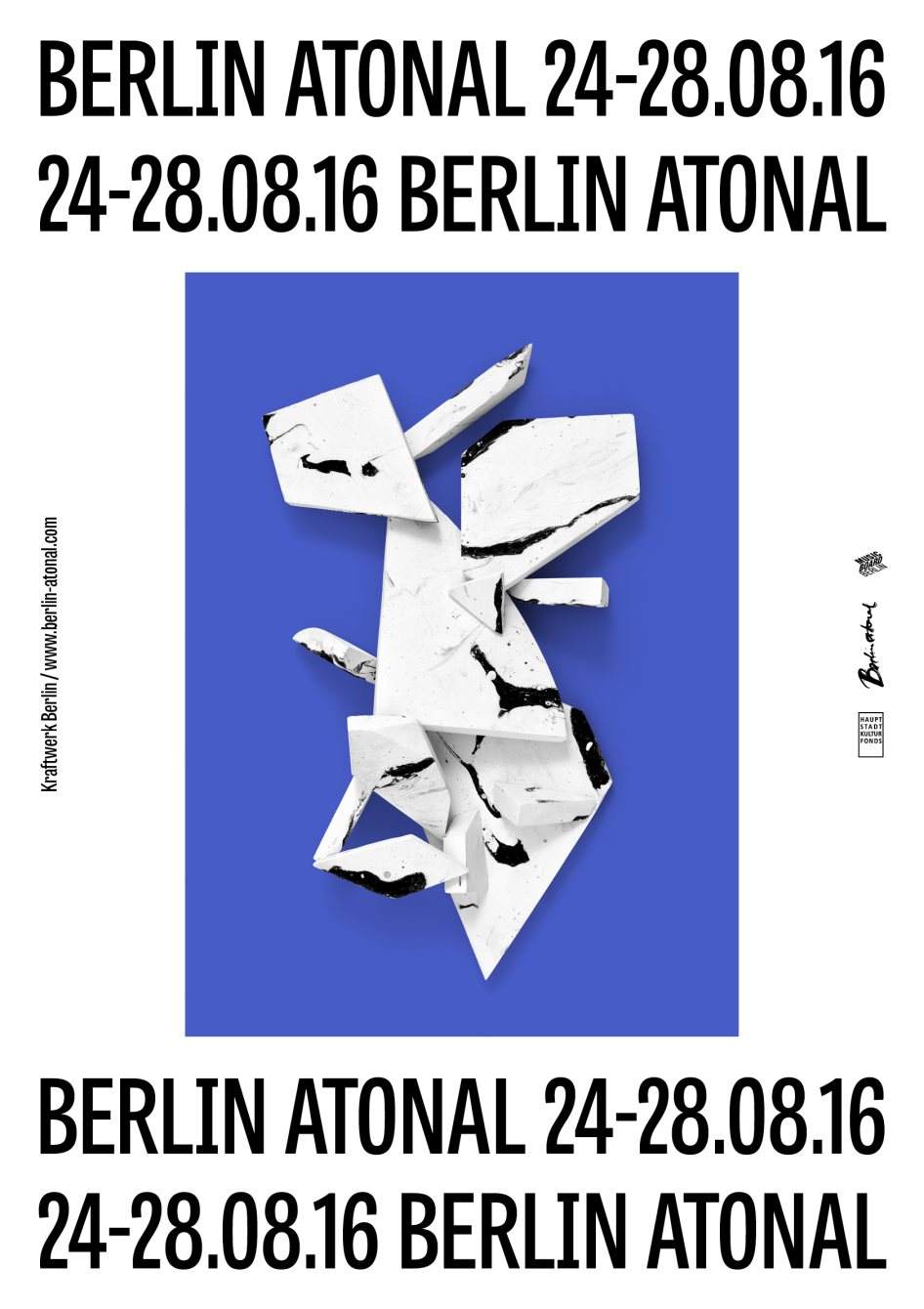 Berlin Atonal 2016 - Day 5 - フライヤー表