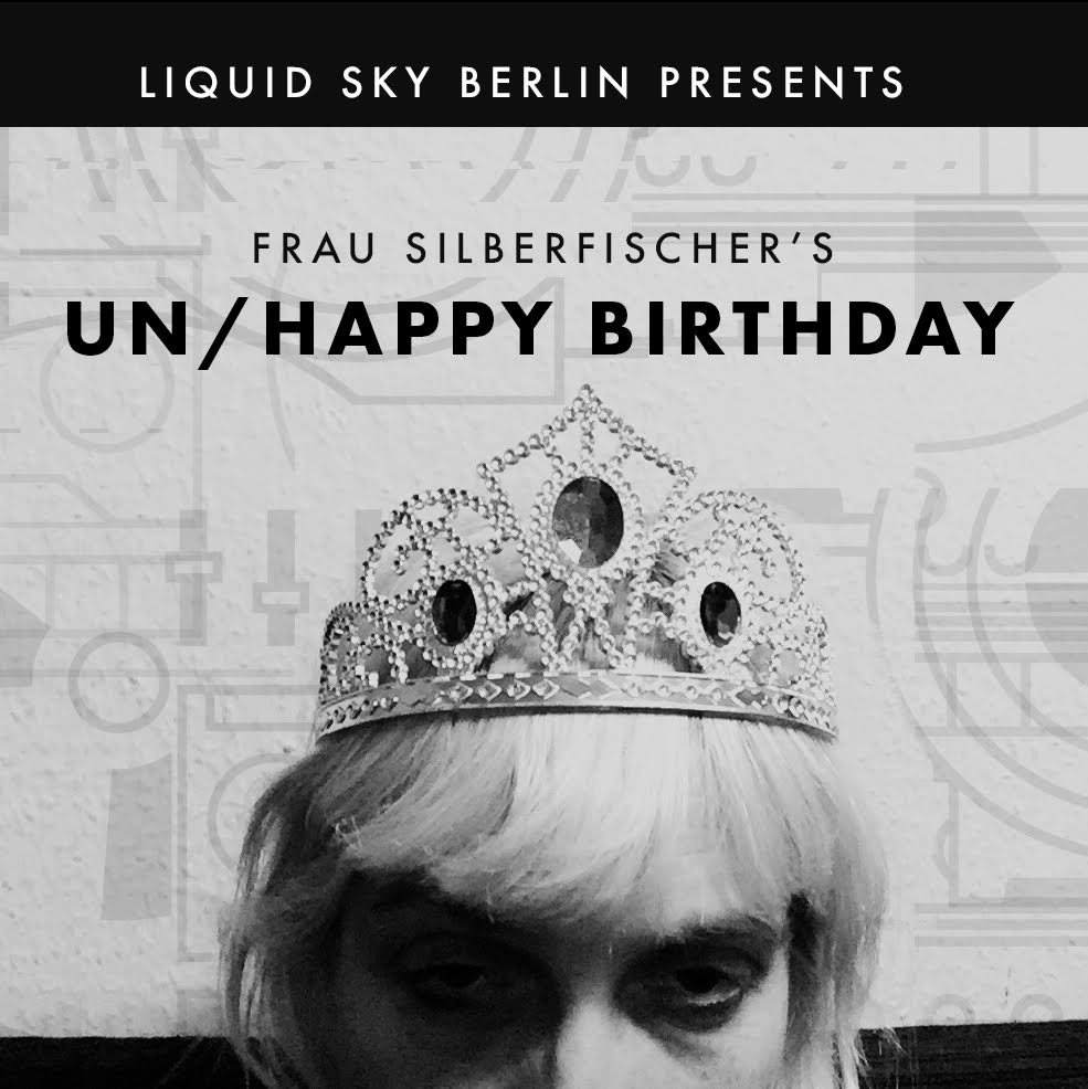 Frau Silberfischer's un/Happy Birthday - Página frontal