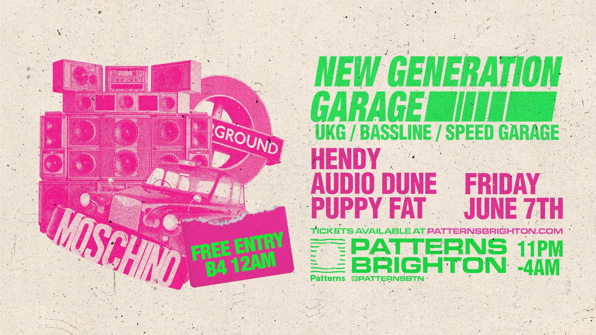 New Generation Garage: UKG Party (Free Tickets) - Página frontal